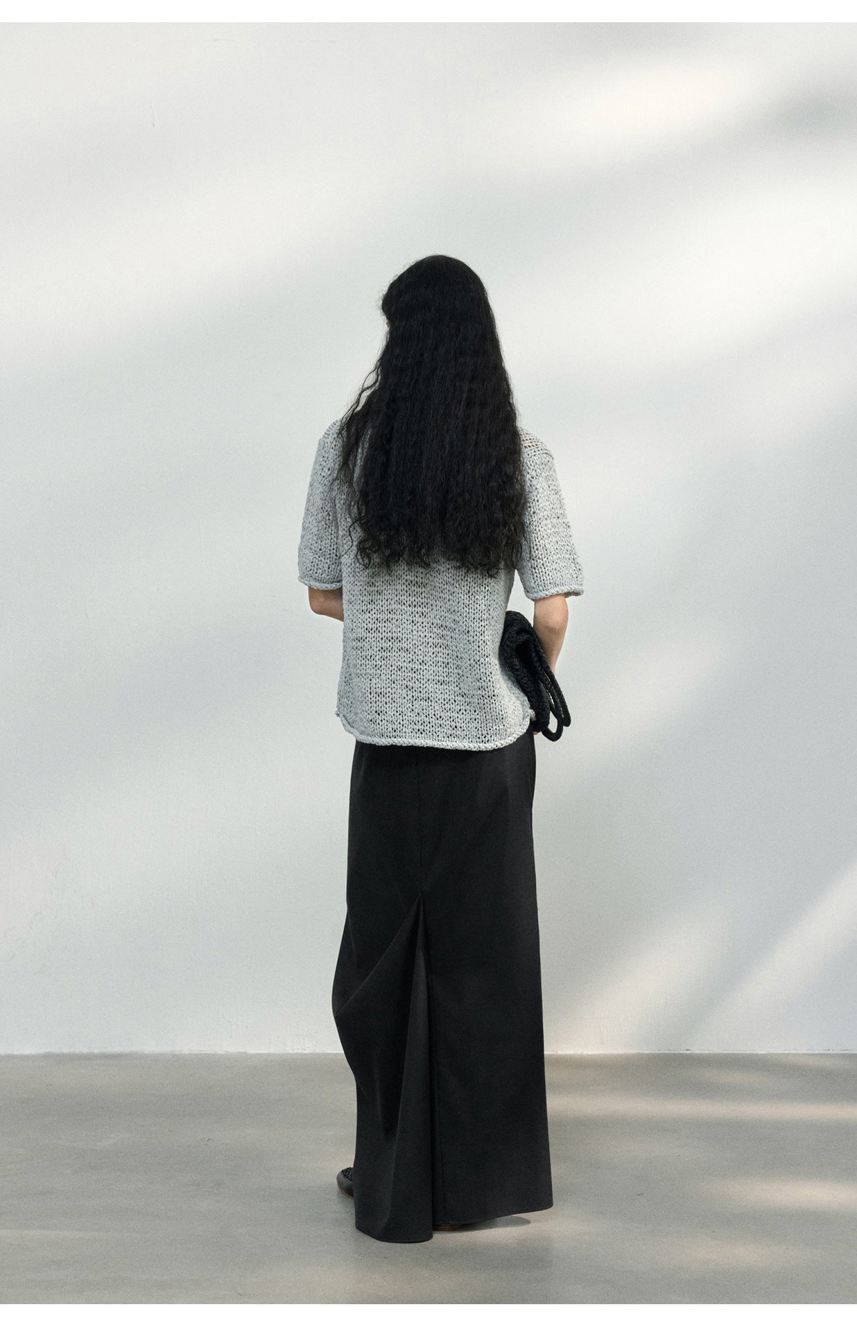 タックドレープロングスカート