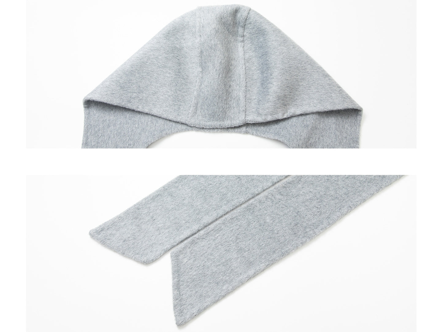 【PRE ORDER】シルクブレンドフードショール付きジップコート