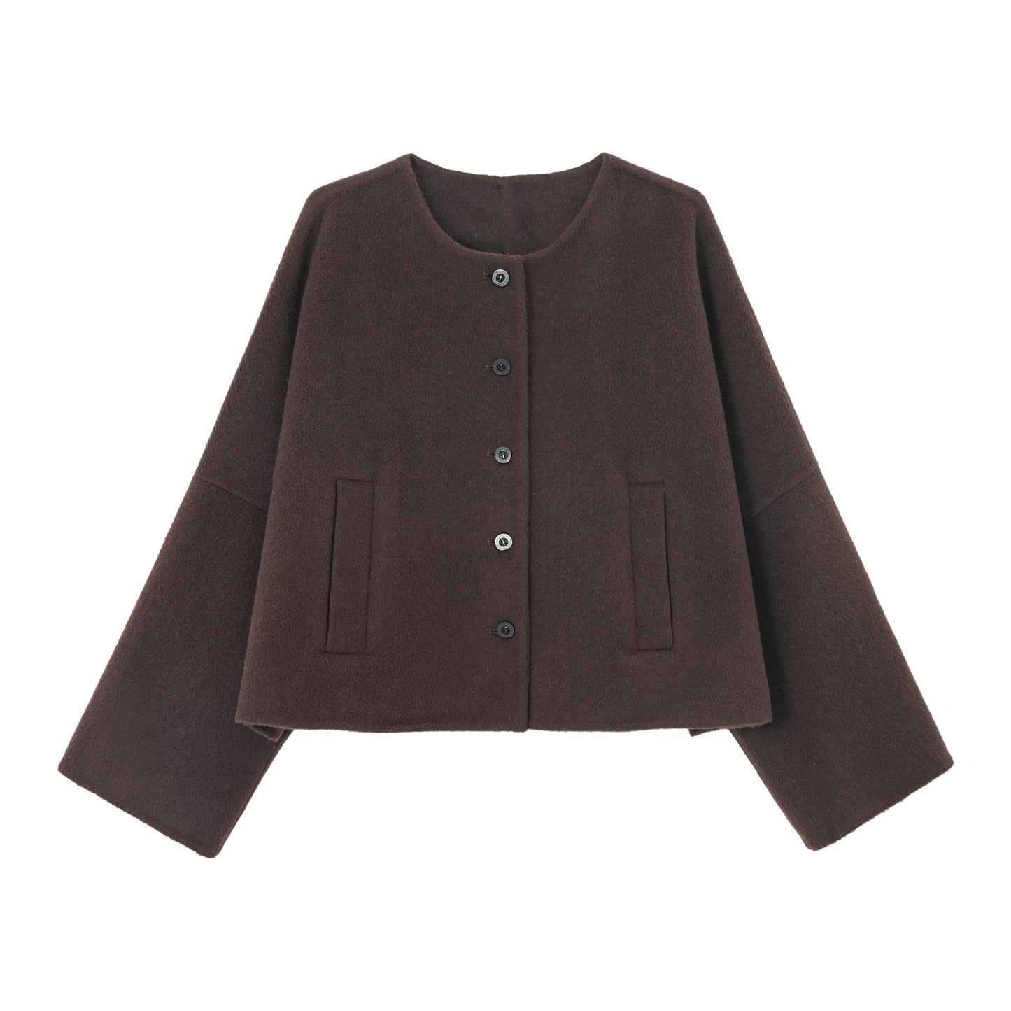 【COMING SOON】ノーカラショートコート