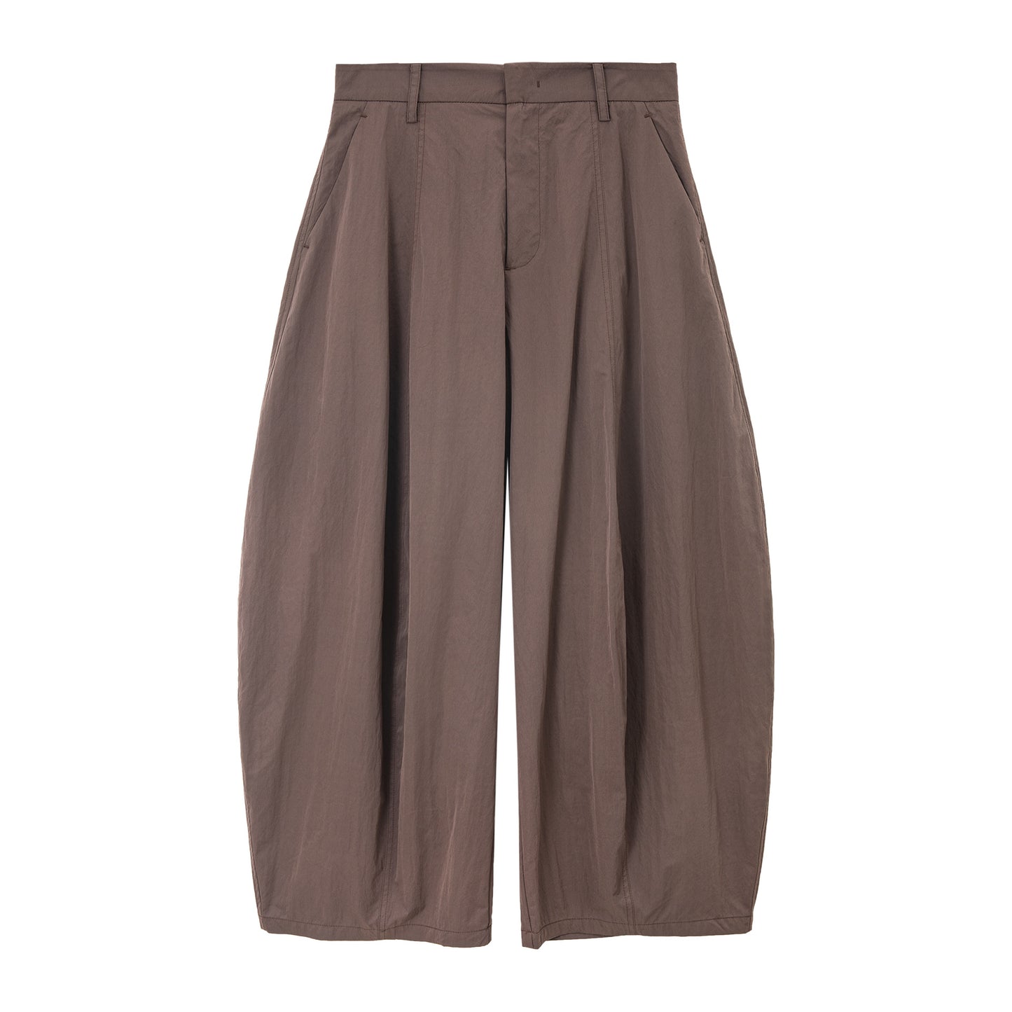 ワッシャー加工ワイドパンツ