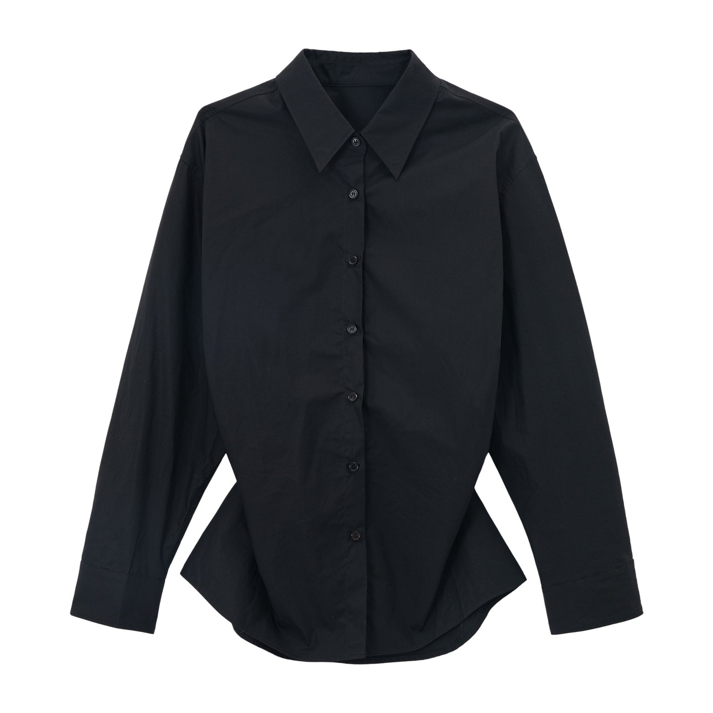 【PRE ORDER】ウエストシェイプ コットンシャツ
