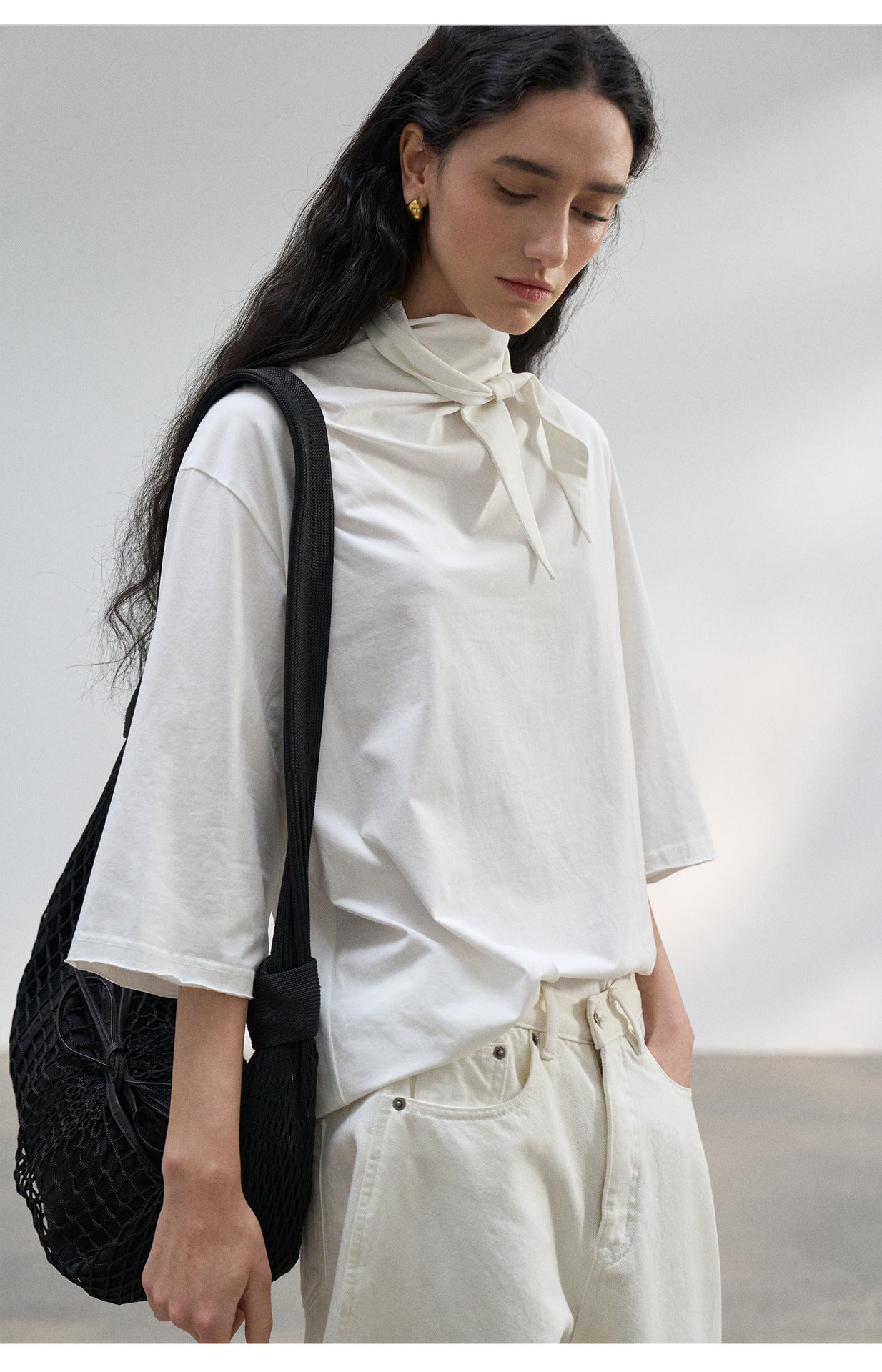ボウタイTシャツ