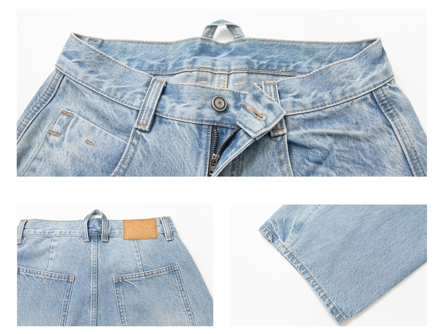 【PRE ORDER】カーヴィーシルエットデニムパンツ