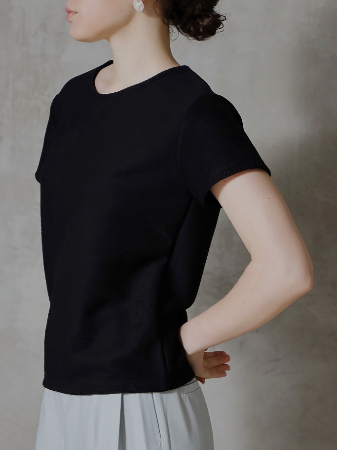 リブTシャツ