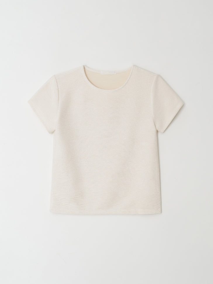 リブTシャツ