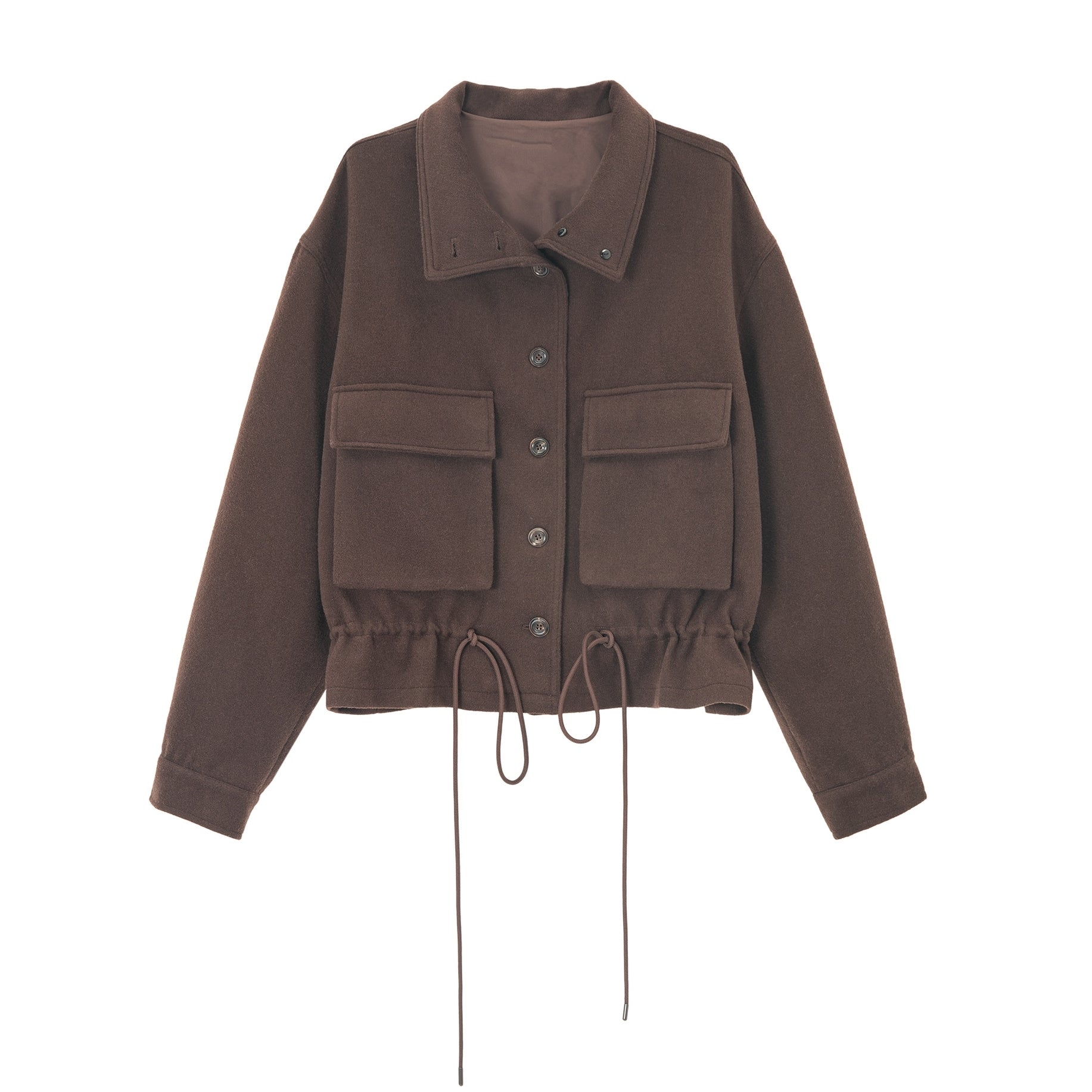 styra タグ付き　アイボリー ボタン付きトップス styra