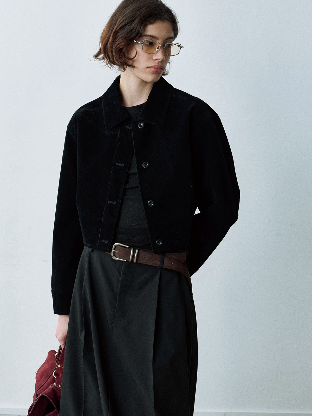 【PRE ORDER】ベロアショートジャケット