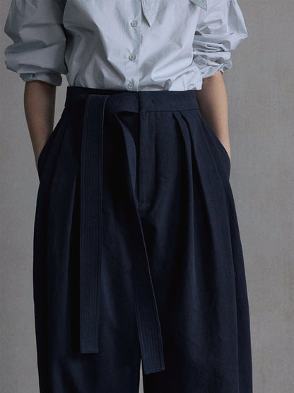 【PRE ORDER】タックカーブワイドパンツ