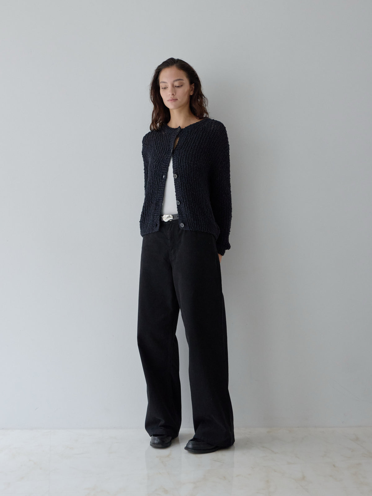 【POPUP】チャンキーニットカーディガン