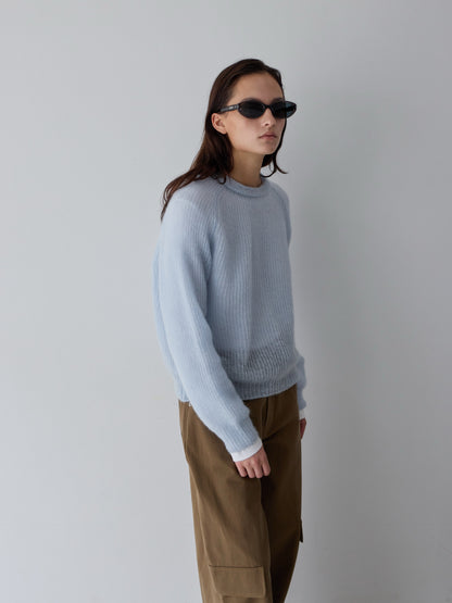 【COMING SOON】モヘアニットプルオーバー