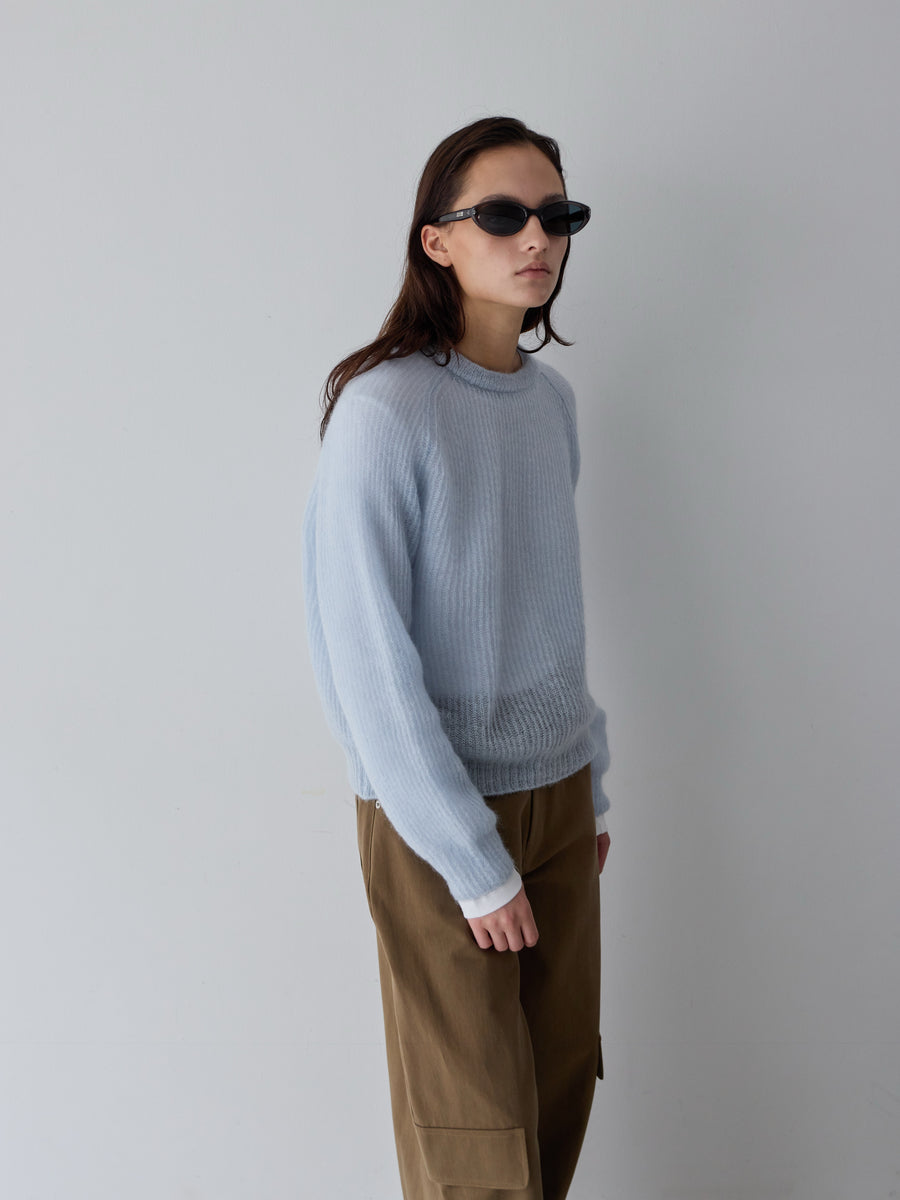 【COMING SOON】モヘアニットプルオーバー