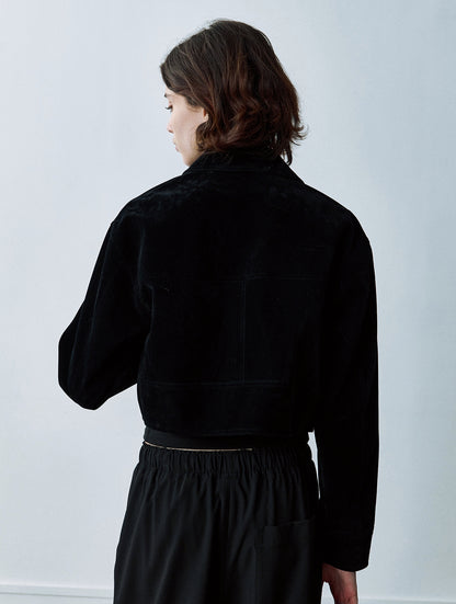【PRE ORDER】ベロアショートジャケット