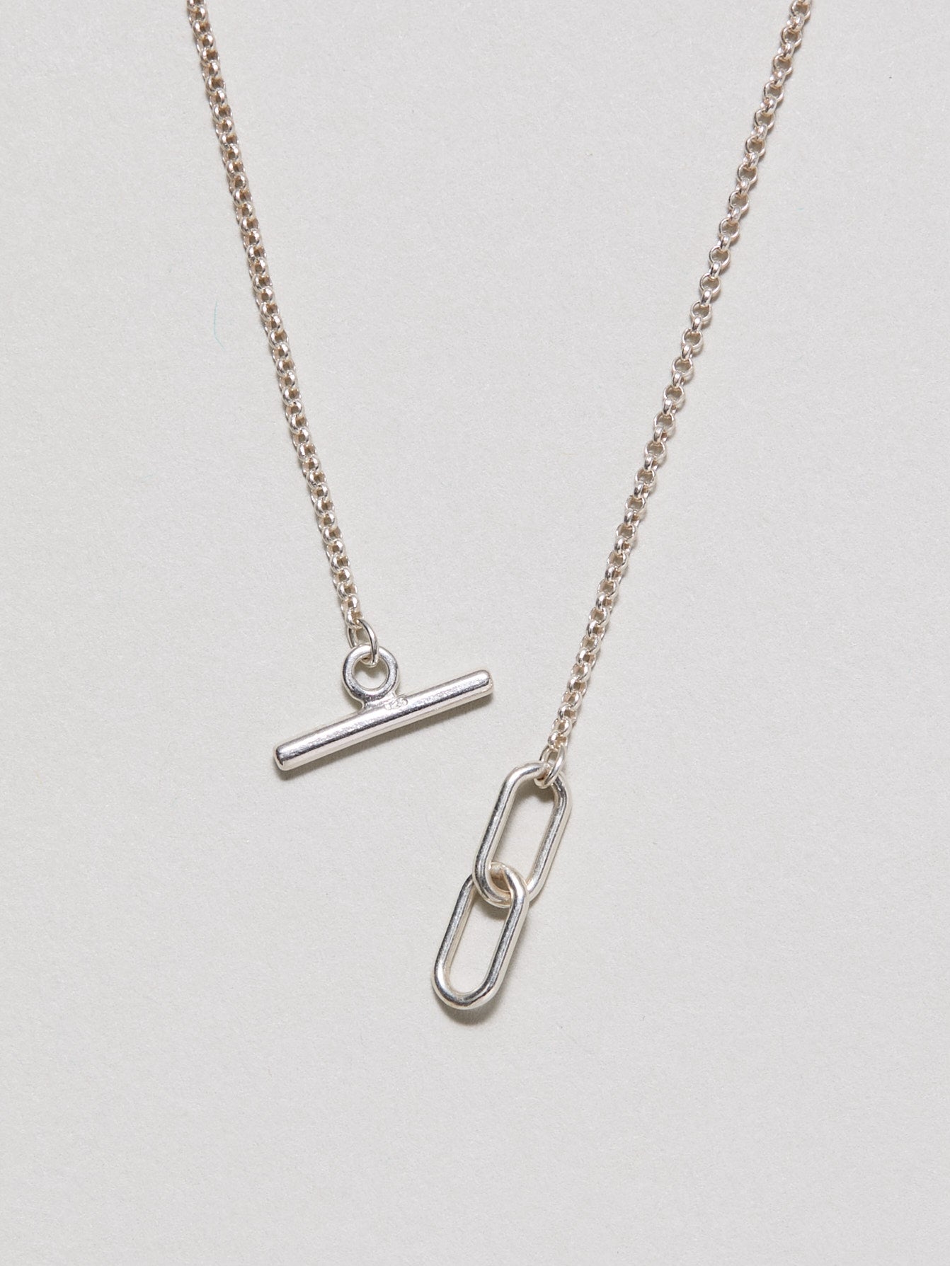 【LAPUIS】SV925 Ring Chain ネックレス