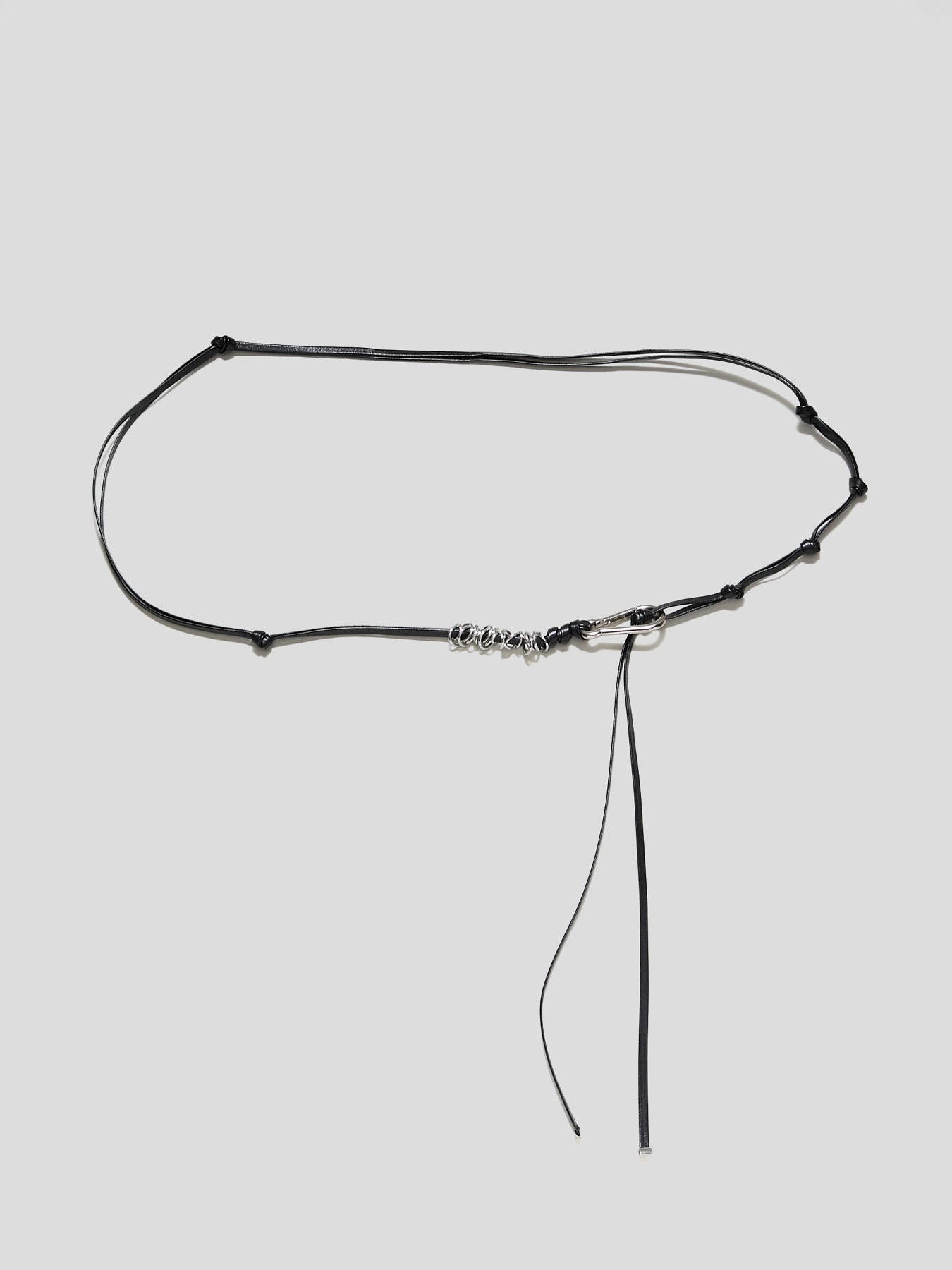 【LAPUIS】Coil Leather ベルト