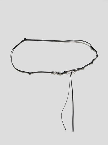 【LAPUIS】Coil Leather ベルト