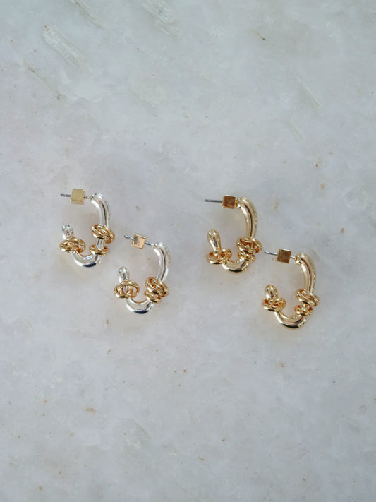 【LAPUIS】Flow coil ピアス