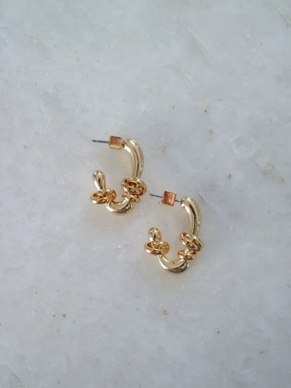 【LAPUIS】Flow coil ピアス