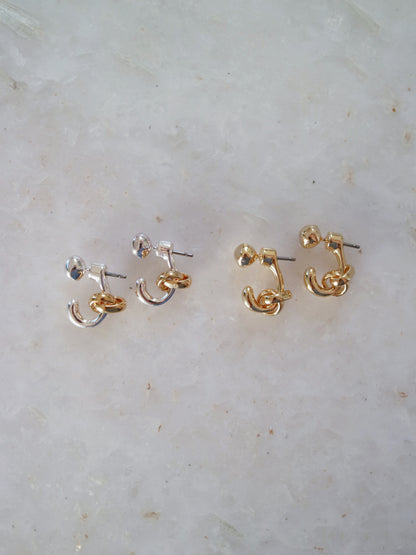 【LAPUIS】Drop Flow Coil ピアス