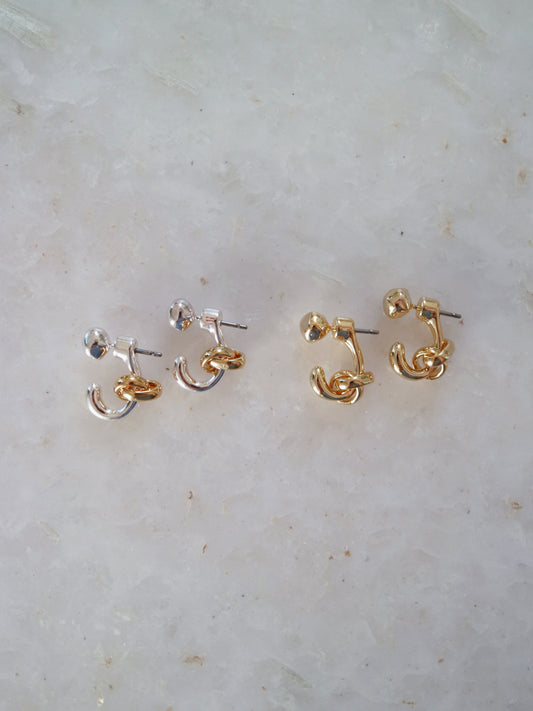 【LAPUIS】Drop Flow Coil ピアス