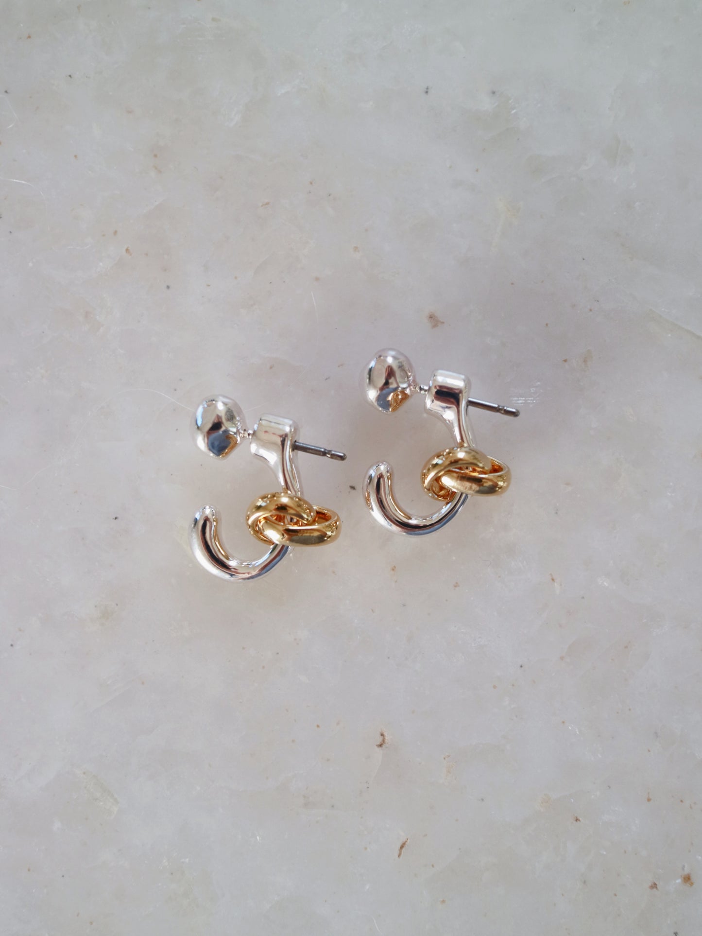 【LAPUIS】Drop Flow Coil ピアス