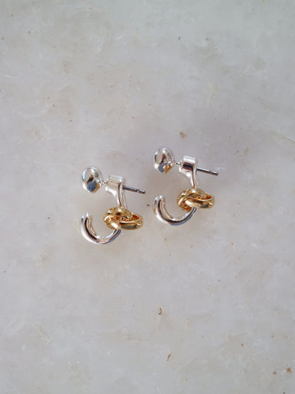 【LAPUIS】Drop Flow Coil ピアス