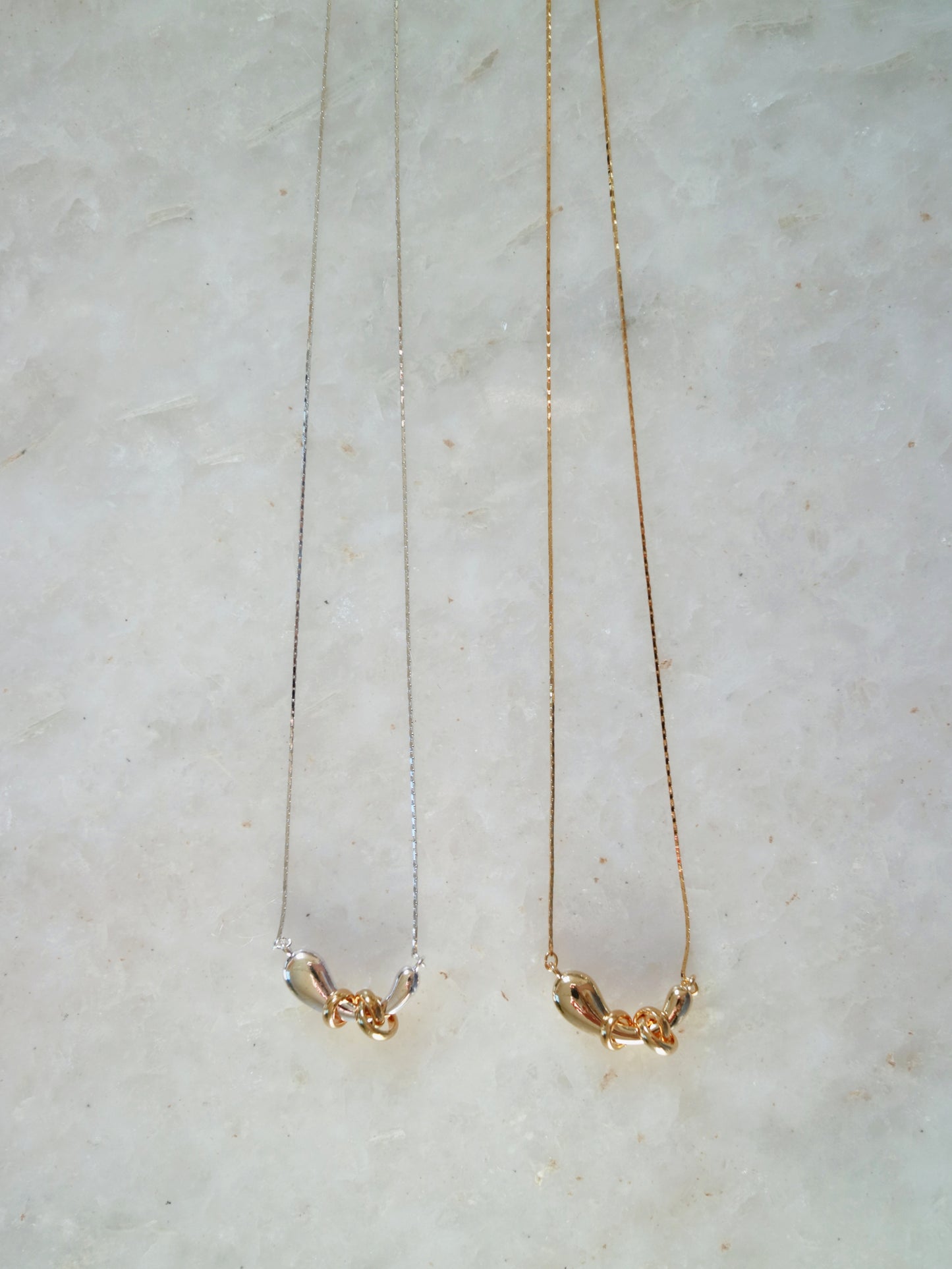 【LAPUIS】Flow coil ネックレス