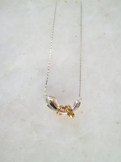 【LAPUIS】Flow coil ネックレス