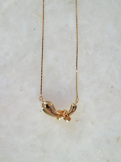 【LAPUIS】Flow coil ネックレス