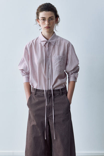【PRE ORDER】シルクタイシアーシャツ