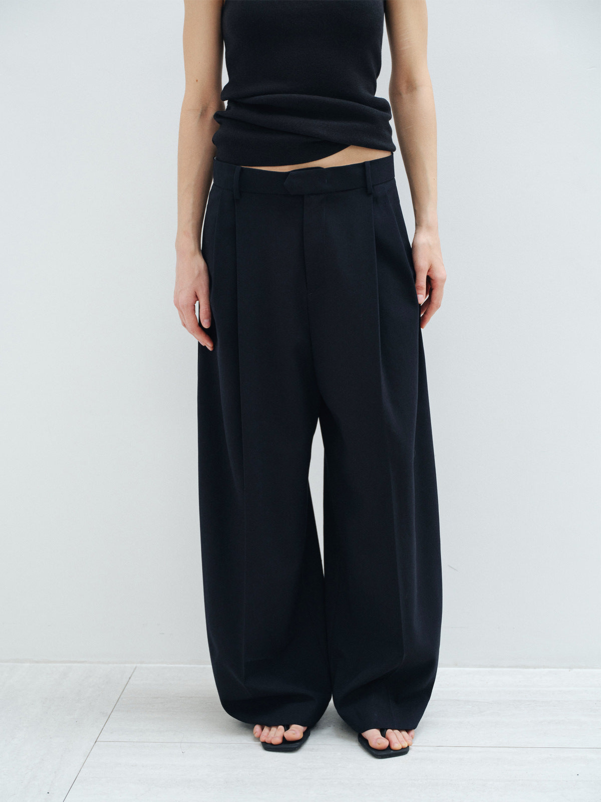 【COMING SOON】2タックワイドスラックスパンツ