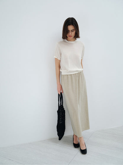 【COMING SOON】シアー半袖Tシャツ