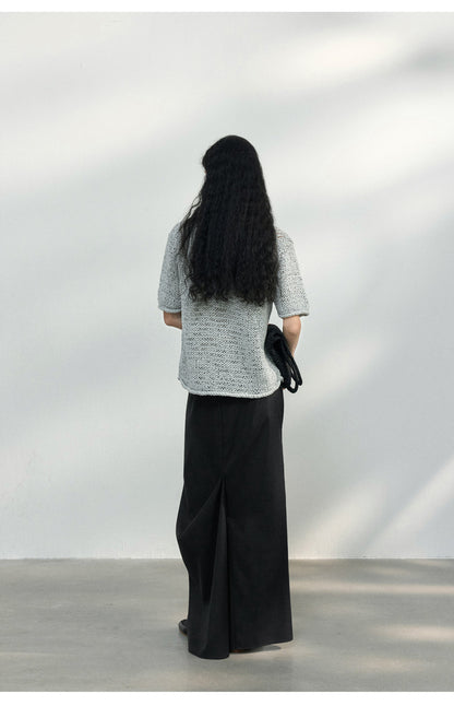 タックドレープロングスカート