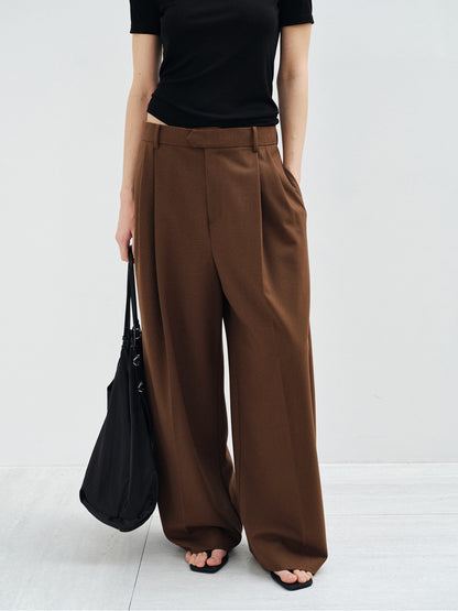 【COMING SOON】2タックワイドスラックスパンツ