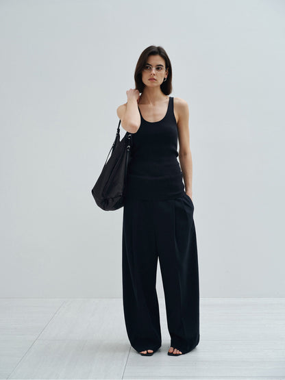 【COMING SOON】2タックワイドスラックスパンツ