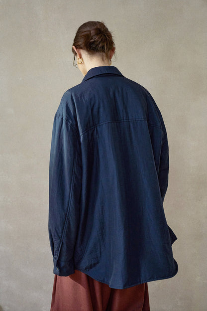【PRE ORDER】パファーオーバーサイズシャツ