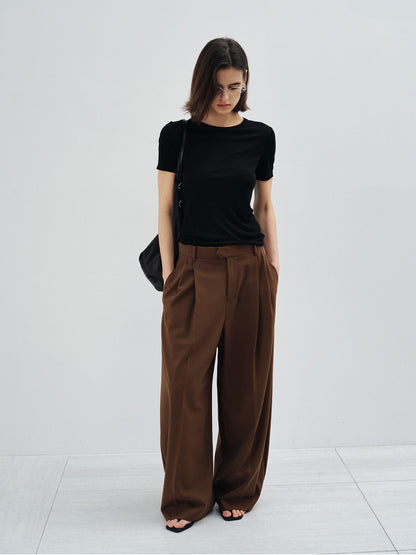 【COMING SOON】2タックワイドスラックスパンツ