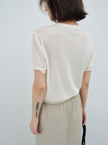 【COMING SOON】シアー半袖Tシャツ