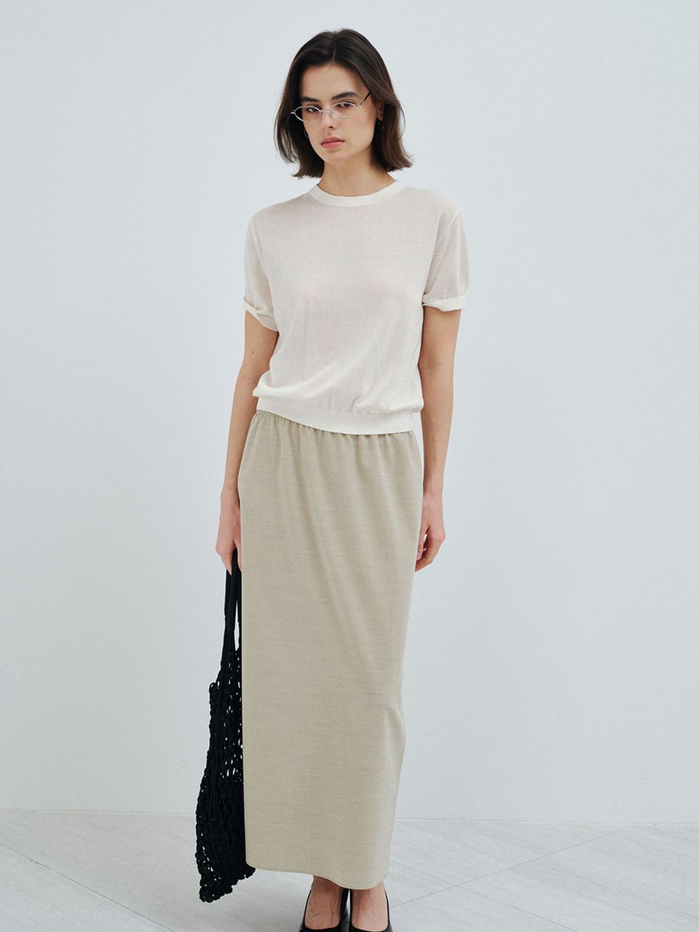 【COMING SOON】シアー半袖Tシャツ