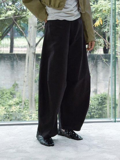 【PRE ORDER】カーブシルエットワイドパンツ