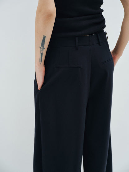 【COMING SOON】2タックワイドスラックスパンツ