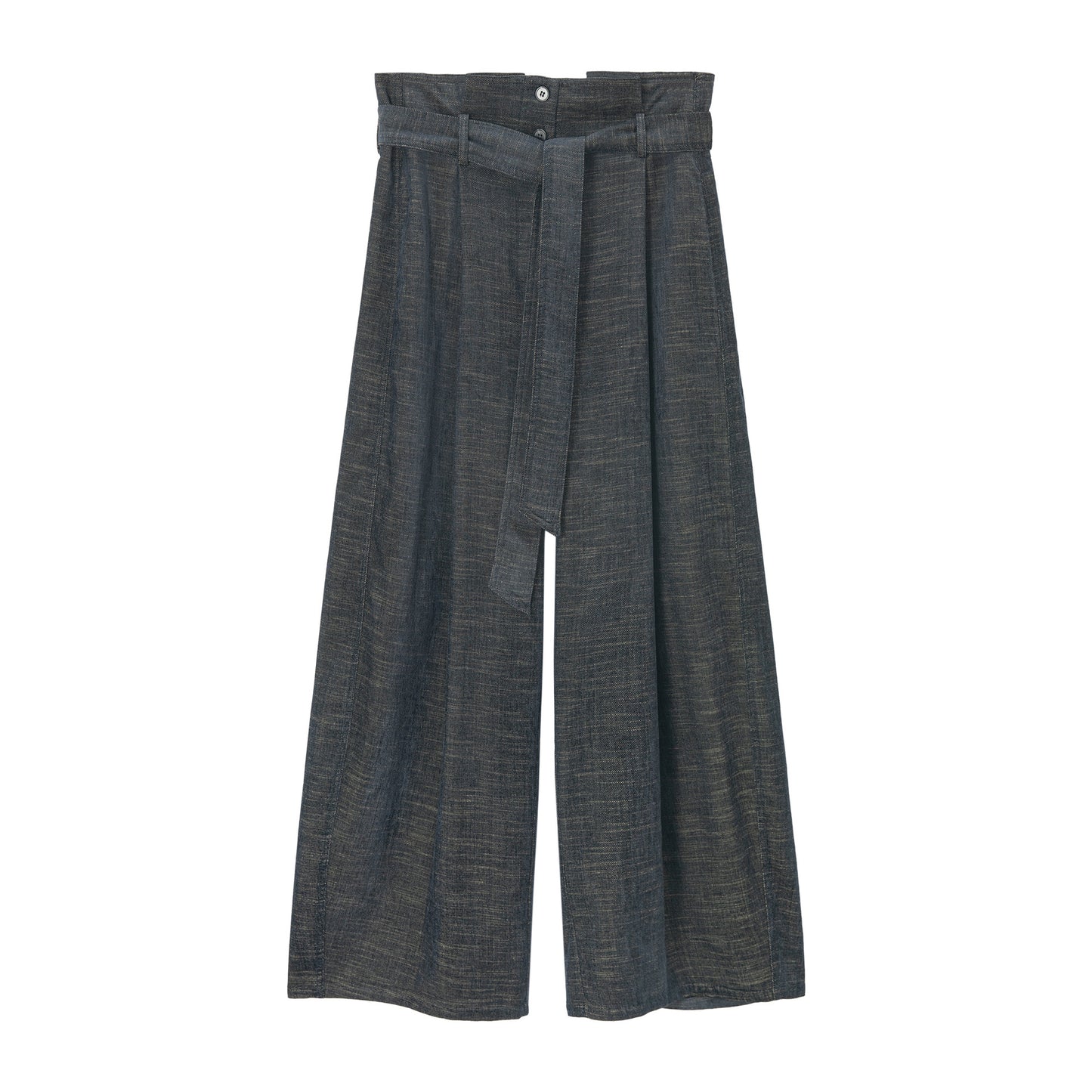 起毛ベルトタックワイドパンツ【セットアップ可】